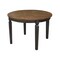 International Concepts Round 44 in Round Top Dining Table with 4 Slatback Chairs, Hickory/Washed Coal, 44 in W, 44 in L K45-144R-C65-4 - alternate 5
